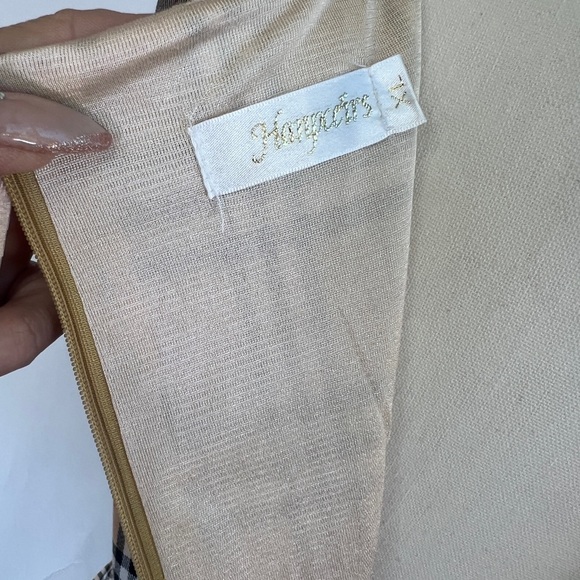 Burberry plaid vibes dress w lining and zipper- full skirt pretty tailoring - Picture 11 of 11